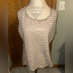 The Limited sequin tank top